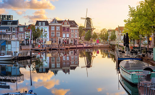 Canal in the Netherlands