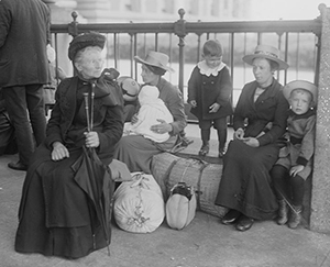 Dutch family Ellis island