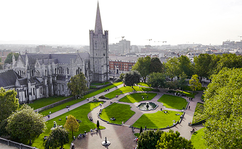 Historic church grounds and campus in Ireland