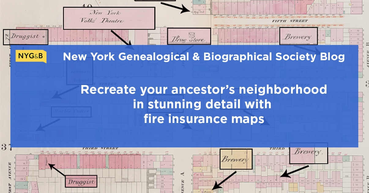 Nyc Sanborn Maps Online Free Fire Insurance Maps: Sanborns And Others | New York Genealogical &  Biographical Society