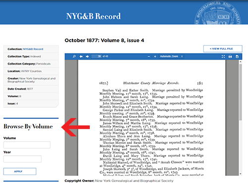 What's New | New York Genealogical & Biographical Society