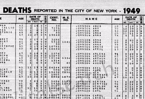 ny state death index new york department of health albany ny