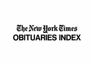 nytimes obits