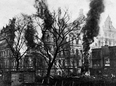 View of the Capitol on the morning of March 29.